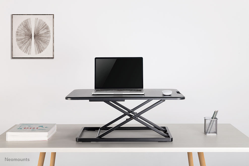 NS-WS050 - Standing desk converter - rectangular - black thumbnail