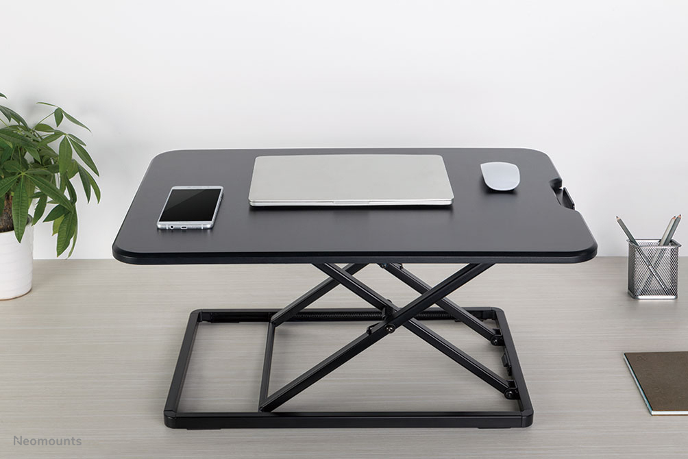 NS-WS050 - Standing desk converter - rectangular - black thumbnail