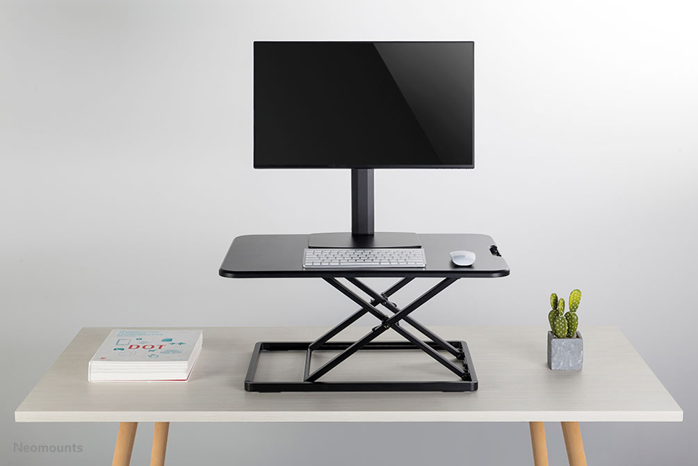 NS-WS050 - Standing desk converter - rectangular - black thumbnail