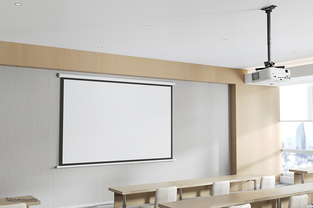 EU Product - Universal Projector Ceiling Mount Height Adjustable (60,5-90,5 Cm) - Black thumbnail