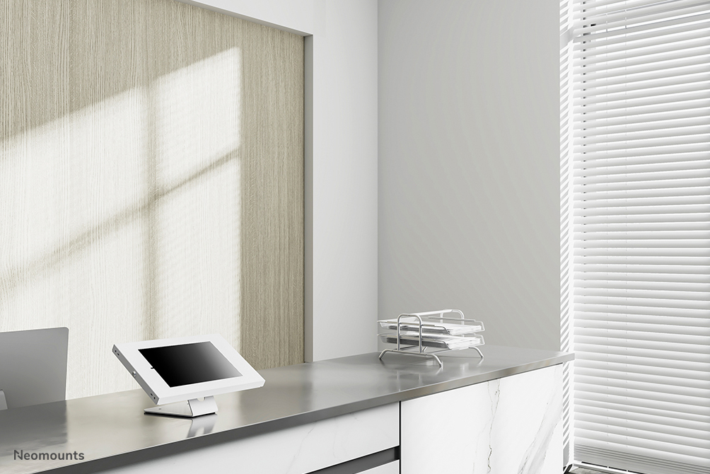 EU Product - Rotatable Countertop/wall Mount Tablet Holder For 9.7-11in Tablets - White thumbnail