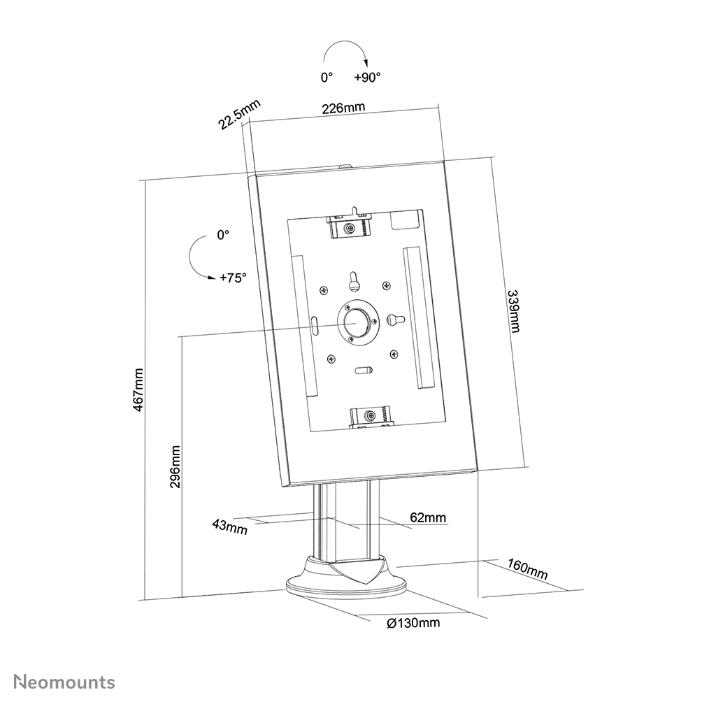 NEOMOUNTS BY NEWSTAR DESK thumbnail