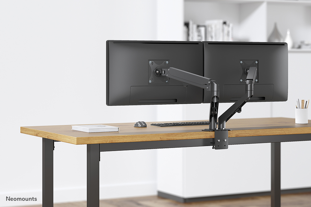 (On clearance Price till stock lasts) Neomounts Monitor arm 17-27 - gas spring thumbnail