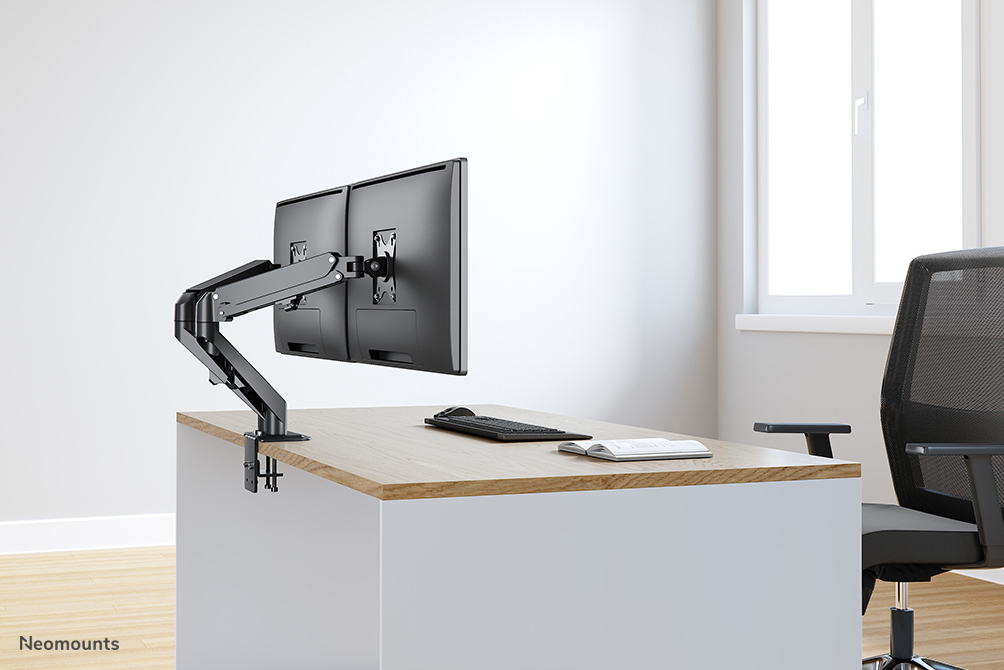 (On clearance Price till stock lasts) Neomounts Monitor arm 17-27 - gas spring thumbnail