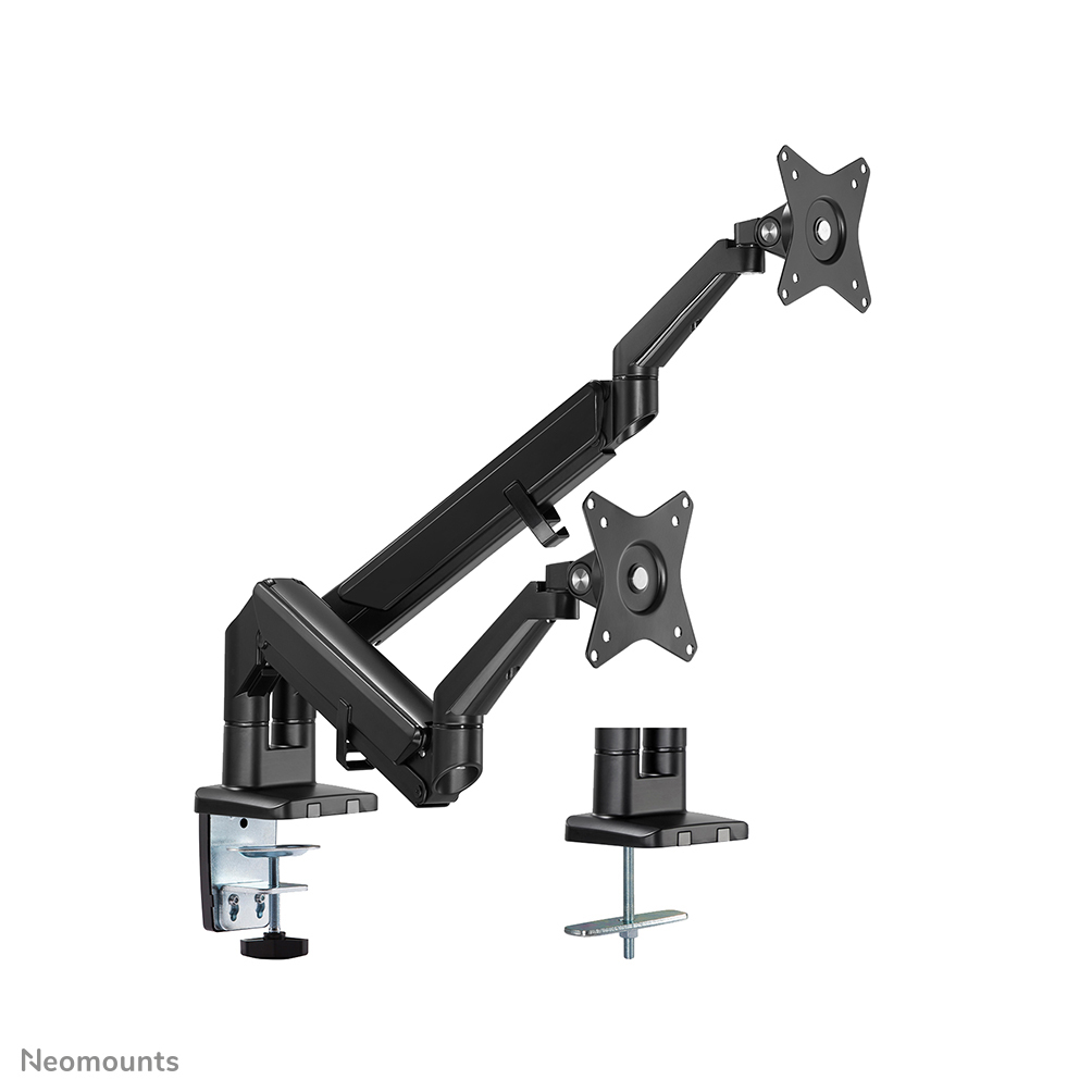 EU Product - DS70-810BL2 Desk Mount ultra flat clamp/grommet Dual-mount 17 - 32 thumbnail