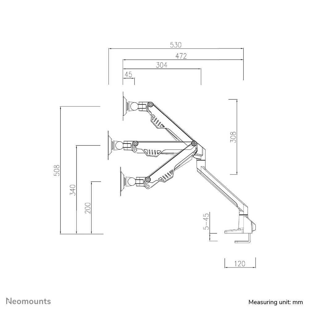 NEWSTAR FLAT SCREEN DESK MOUNT thumbnail