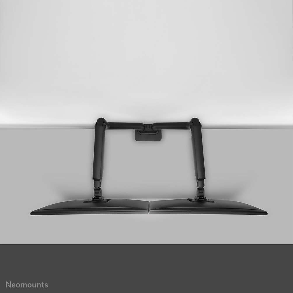 DS70S-950BL2 - Mounting kit (2 mounting arms) - full-motion - for 2 monitors - aluminium - black - screen size: 17