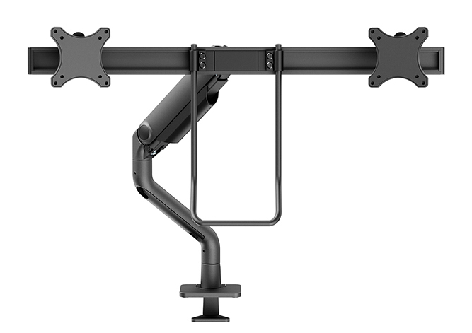 EU Product - Next One Desk Mount double display crossbar topfix clamp/grommet thumbnail