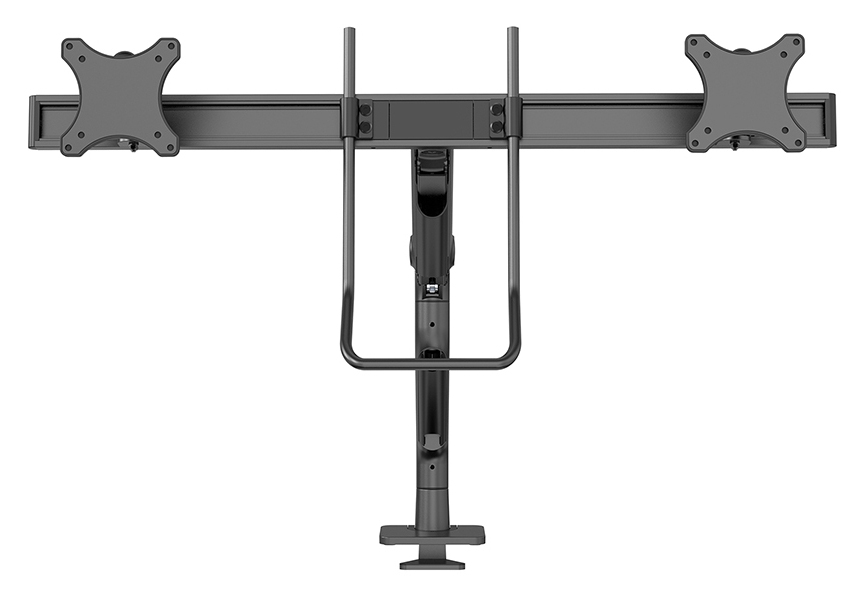 EU Product - Next One Desk Mount double display crossbar topfix clamp/grommet thumbnail
