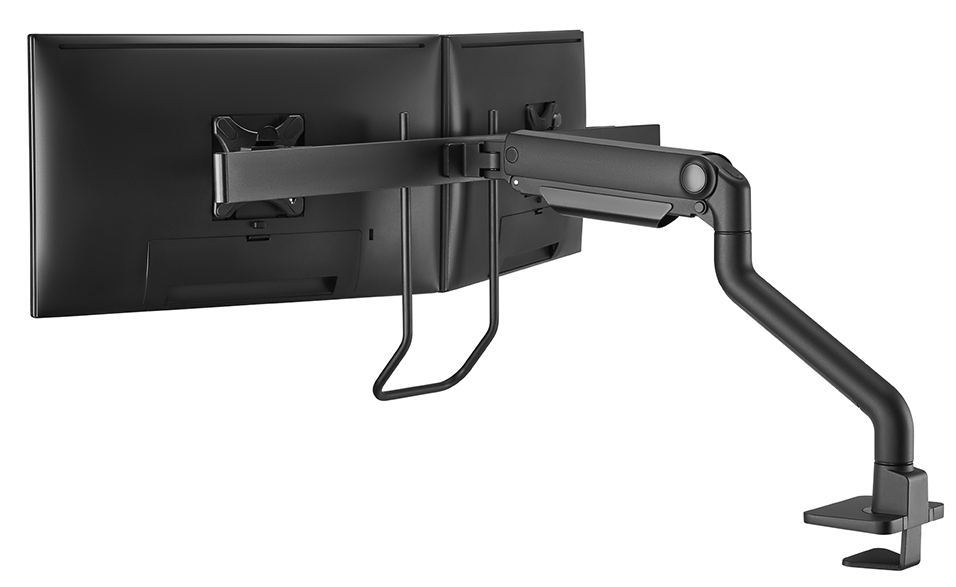 EU Product - Next One Desk Mount double display crossbar topfix clamp/grommet thumbnail