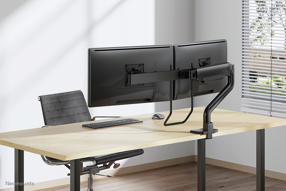 EU Product - Next One Desk Mount double display crossbar topfix clamp/grommet thumbnail