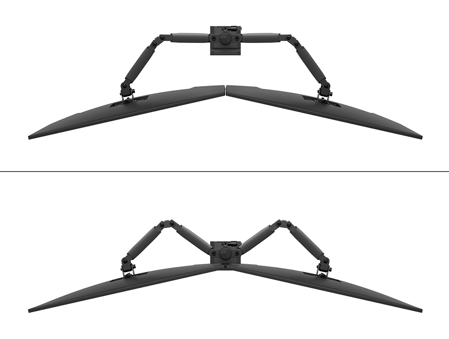 EU Product - NERO Single Flat Screen Desk M thumbnail
