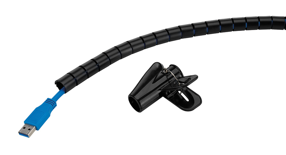 (On clearance Price till stock lasts) Neomounts Cable sleeve - for 1-3 cables - universal thumbnail