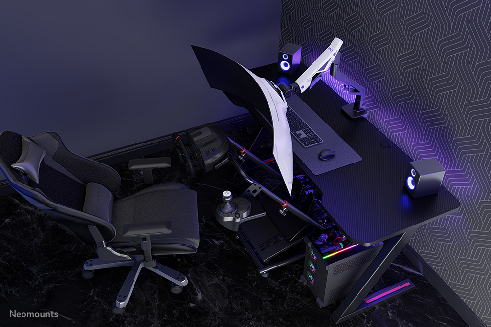 EU Product - ACE Gaming Desk Mount single display up to 57 Topfix thumbnail