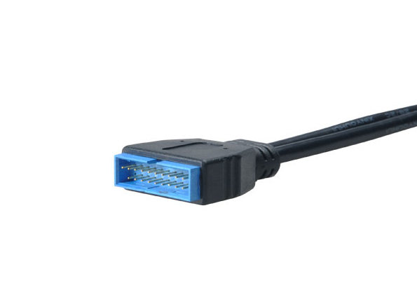 USB 3.0 to USB 2.0 Cable AK-CBUB19-10BK thumbnail