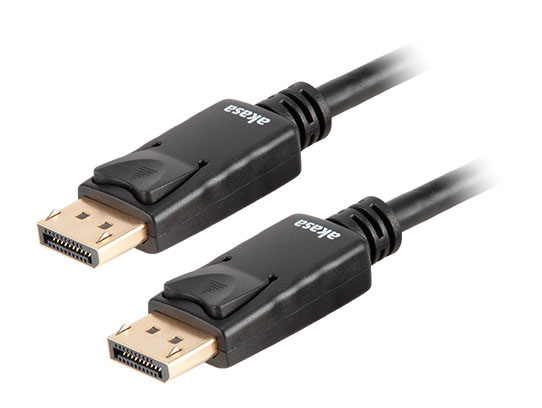 Akasa AK-CBDP21-20BK DisplayPort cable 2 m Black thumbnail