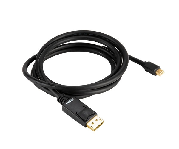 Akasa AK-CBDP22-20BK DisplayPort cable 2 m Mini DisplayPort Black thumbnail