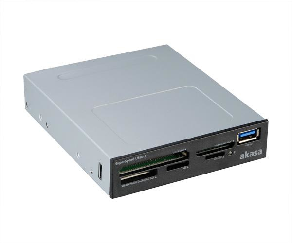 USB 3.0 Multi Card Reader, Supports CF/MS/SD/MicroSD UHS-II Cards, 3.5