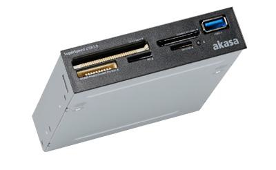 USB 3.0 Multi Card Reader, Supports CF/MS/SD/MicroSD UHS-II Cards, 3.5