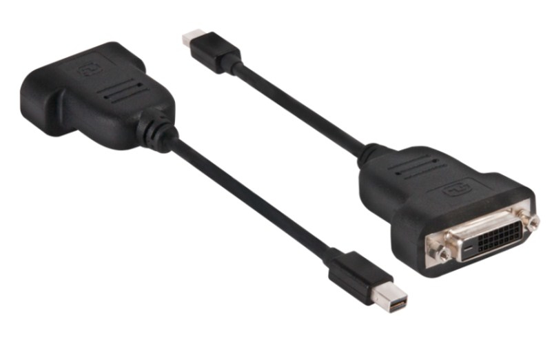EU Product - mini-DisplayPort auf DVI-D Single Link passiv - Adapter - Digital/Display/Video thumbnail