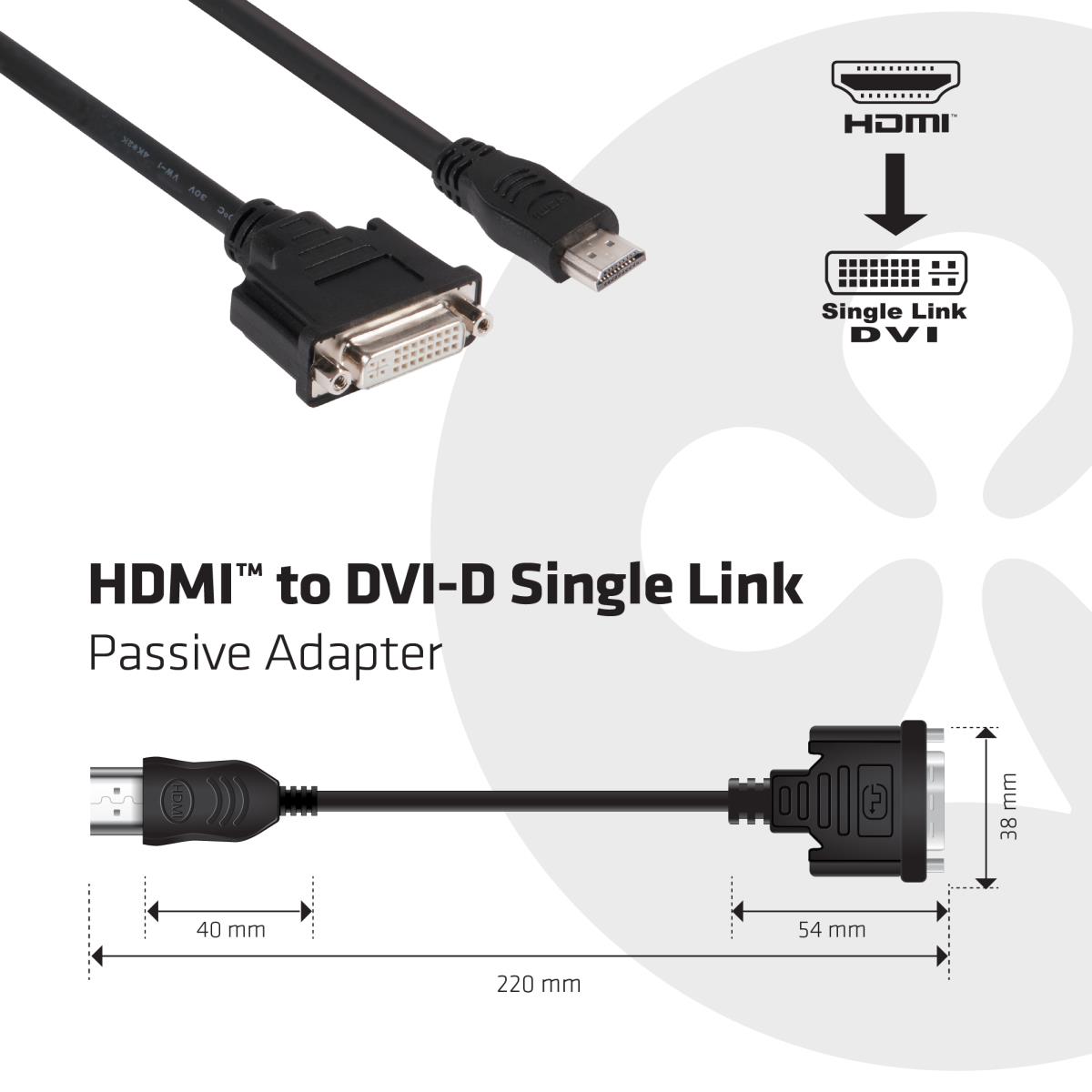EU Product - Videoanschlu - HDMI DVI - HDMI - Adapter - Digital/Display/Video thumbnail