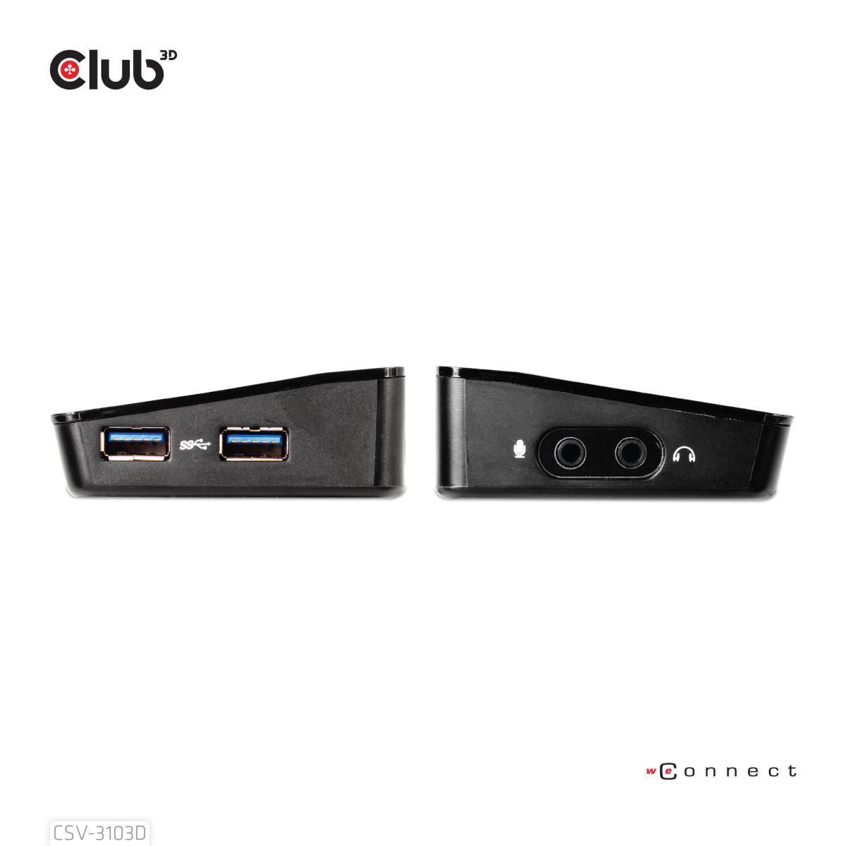 EU Product - SenseVision USB 3.0 4k Docking Station thumbnail