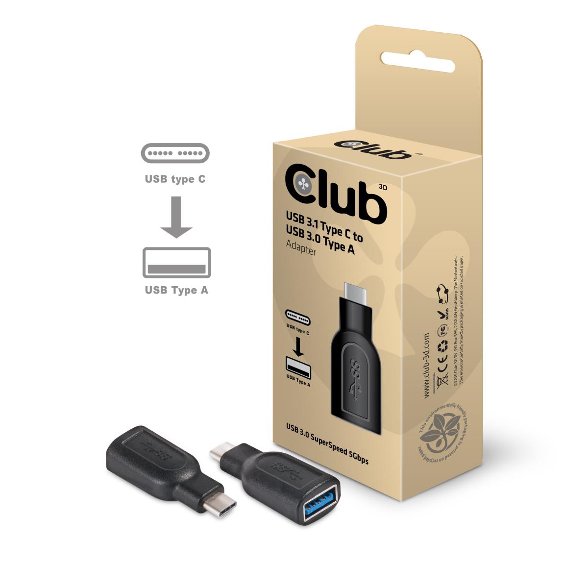 EU Product - USB 3.1 Typ C auf 3.0 A Adapter - Adapter - Digital thumbnail