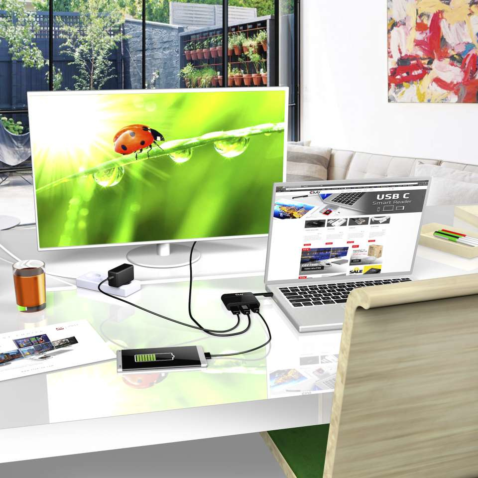 EU Product - SenseVision Adapter USB 3.0 C> VGA+ 3.0 A+ - Adapter - Digital thumbnail