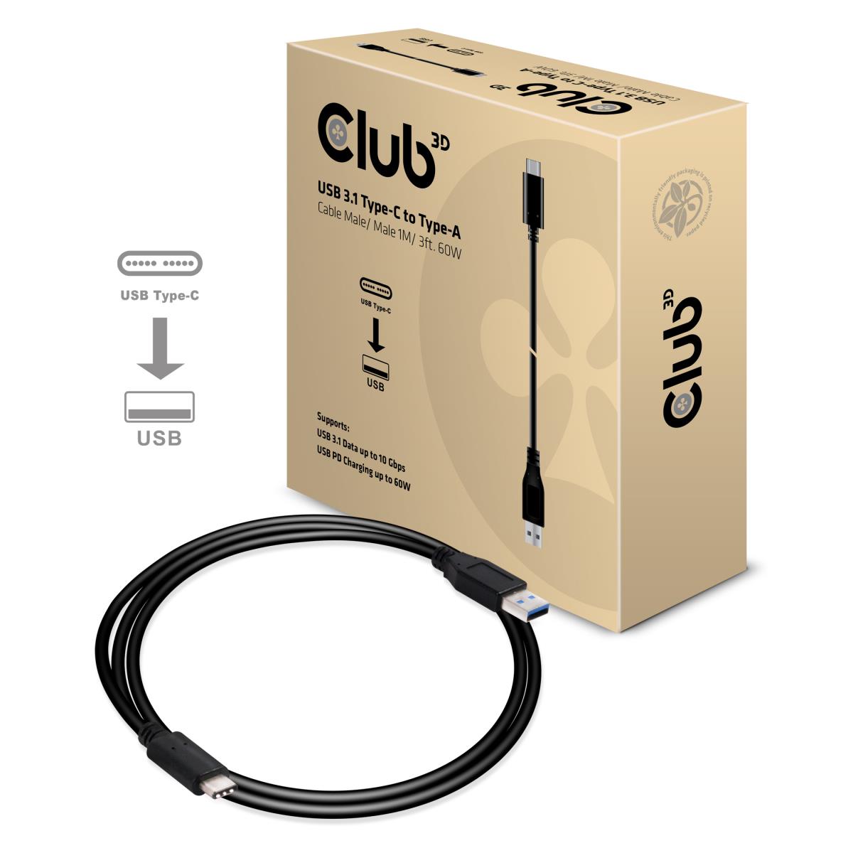 EU Product - Kabel USB 3.1 Typ C<> A PowerDeliv. - Cable - Digital thumbnail