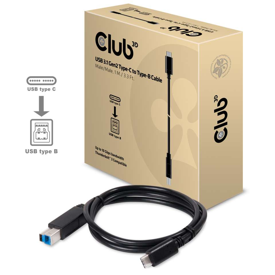 EU Product - Kabel USB 3.1 Typ C> B St/St - Cable - Digital thumbnail