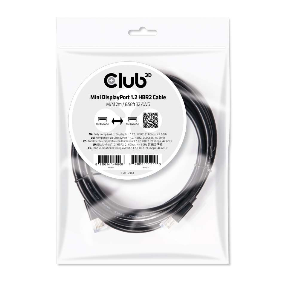 EU Product - Kabel Mini HBR2 Mini-DisplayPort - Mini-DisplayPort - Cable - Digital/Display/Video thumbnail