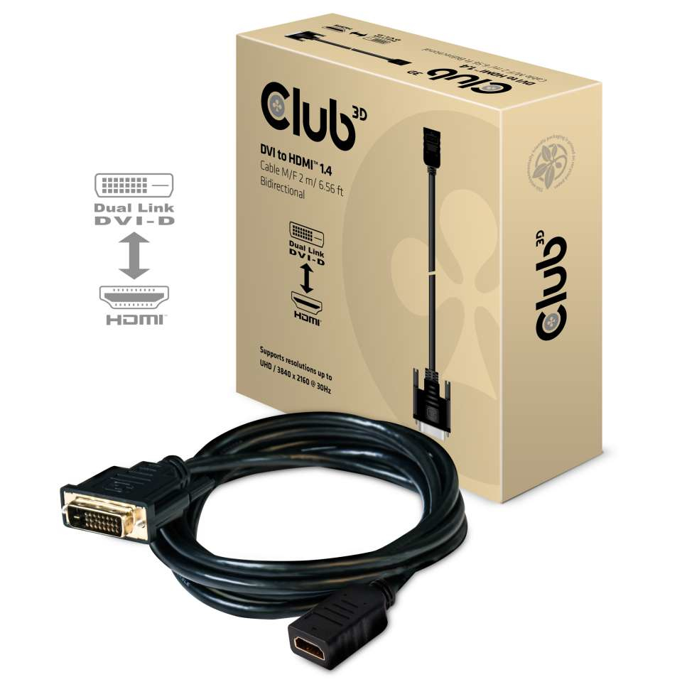 EU Product - Kabel DVI<-> HDMI 1.4 - Cable - Digital/Display/Video thumbnail