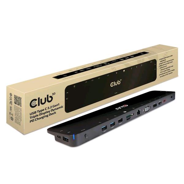 EU Product - Usb Gen1 Typ-C Triple Display Dynamic Pd Charging Dock m. 65 thumbnail