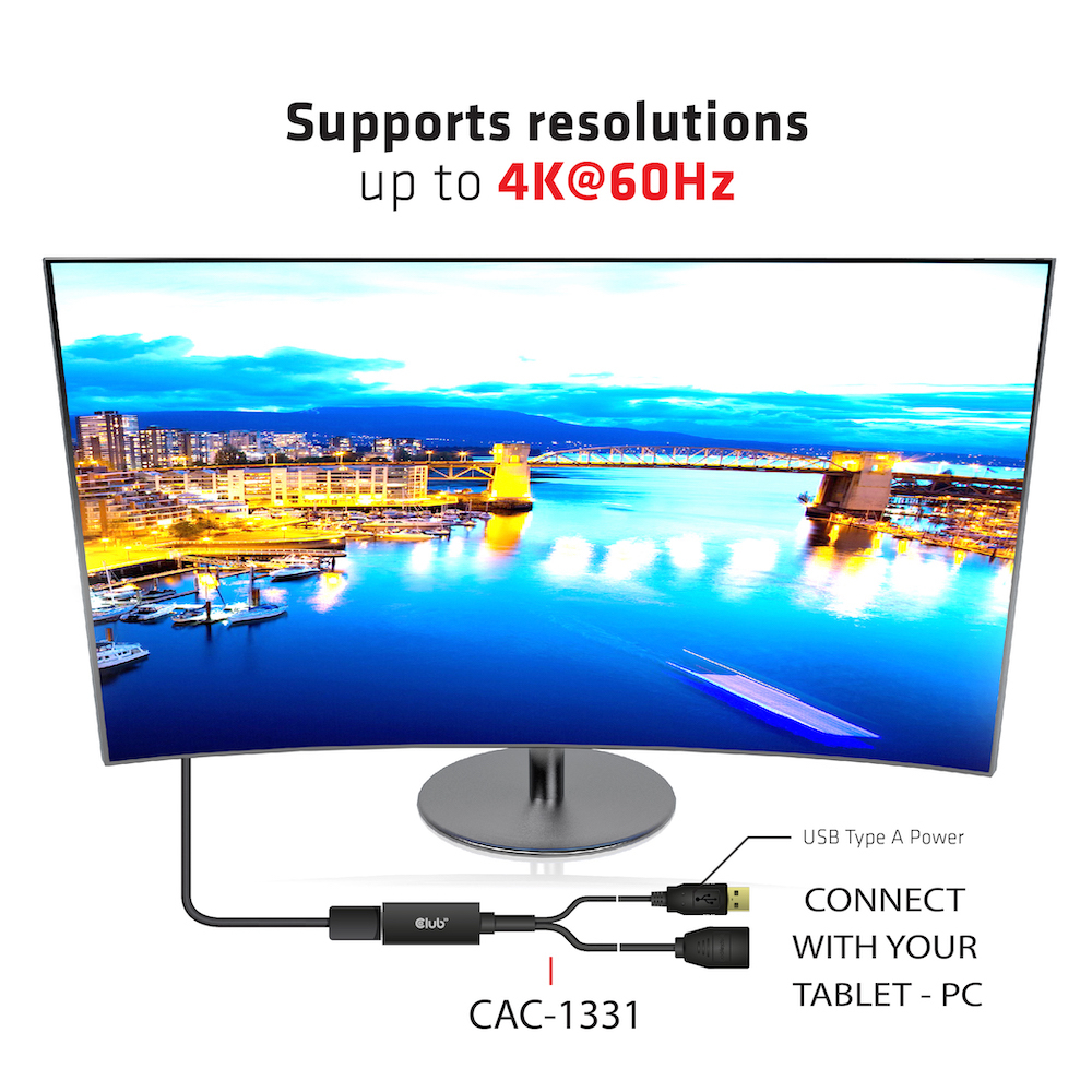 EU Product - Adapter Hdmi> DisplayPort 1.2** 4K60Hz - Adapter - Digital/Display/Video thumbnail