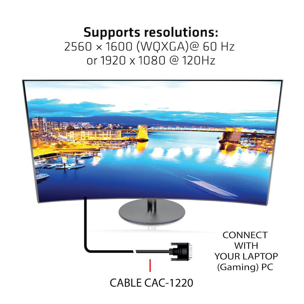 EU Product - Kabel Dvi-D Dual Link 24+1 - Dvi-D - Cable - Digital/Display/Video thumbnail