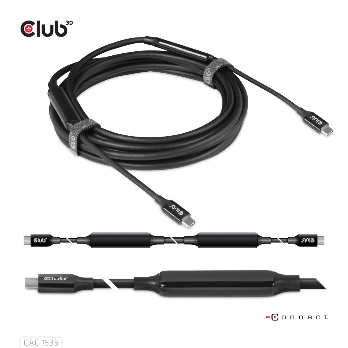 EU Product - Kabel USB 3.2 Typ C aktiv St/St - Cable - Digital thumbnail