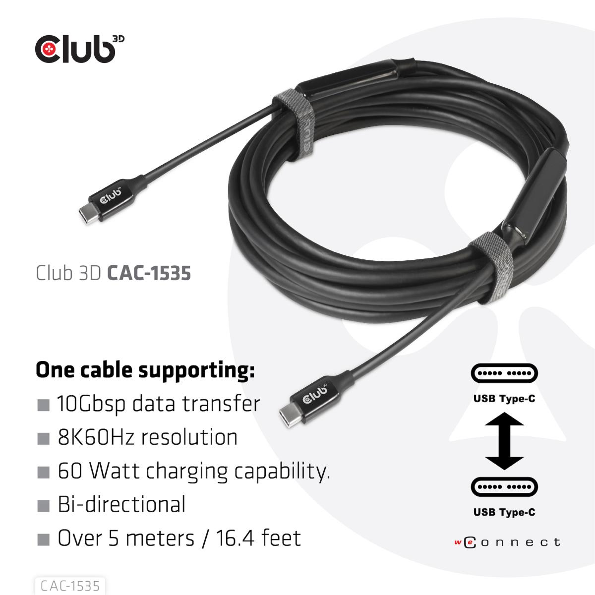 EU Product - Kabel USB 3.2 Typ C aktiv St/St - Cable - Digital thumbnail