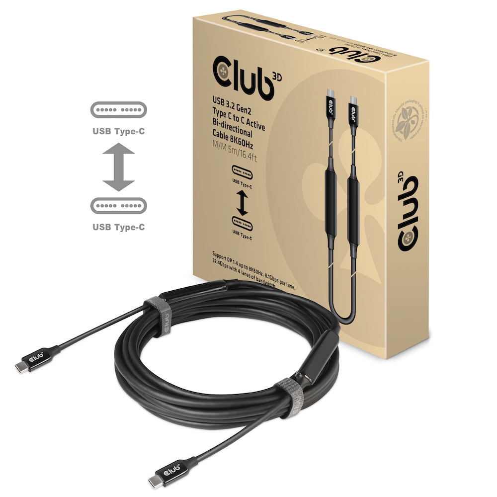 EU Product - Kabel USB 3.2 Typ C aktiv St/St - Cable - Digital thumbnail