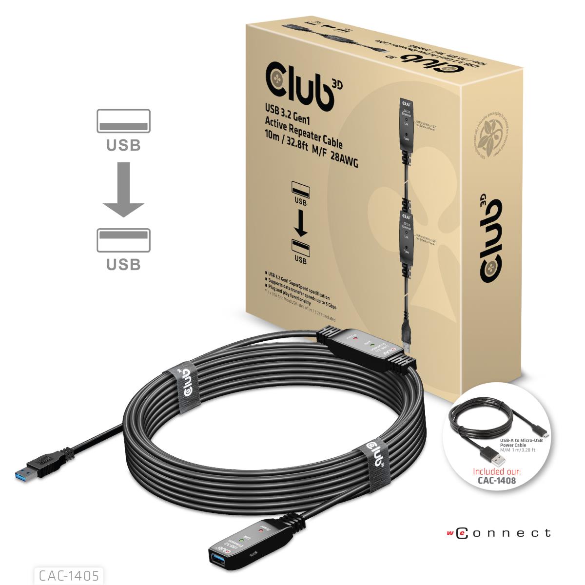EU Product - Usb 3.2 A Verlngerungskabel - Cable - Digital thumbnail