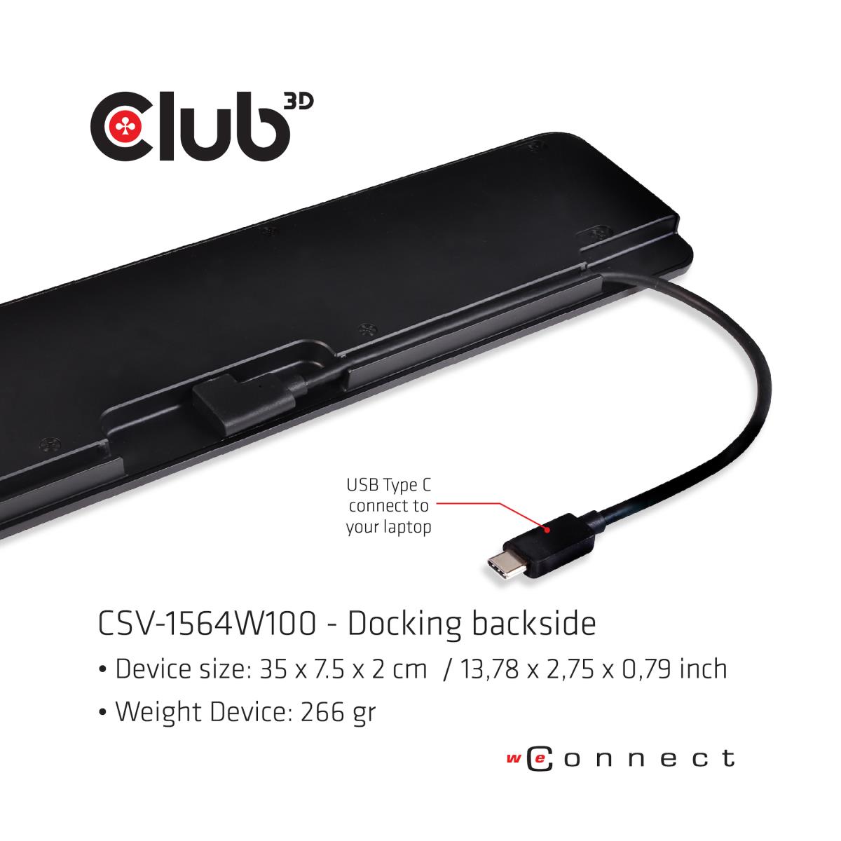 EU Product - Usb Type C 3.2 Gen1 Triple Display Dynamic Pd Charging Dock 100W Power thumbnail