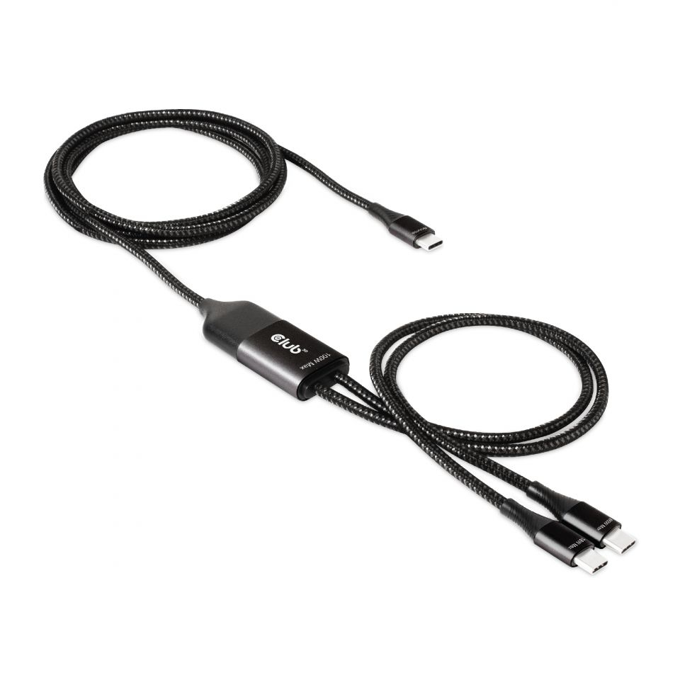 EU Product - Ladekabel Usb Typ C> 2x 100W St/St retail - Cable - Digital thumbnail