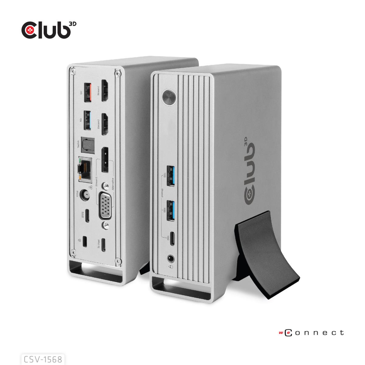 EU Product - Dockingstation - Usb Typ C Triple Docking Station*schwarz* thumbnail