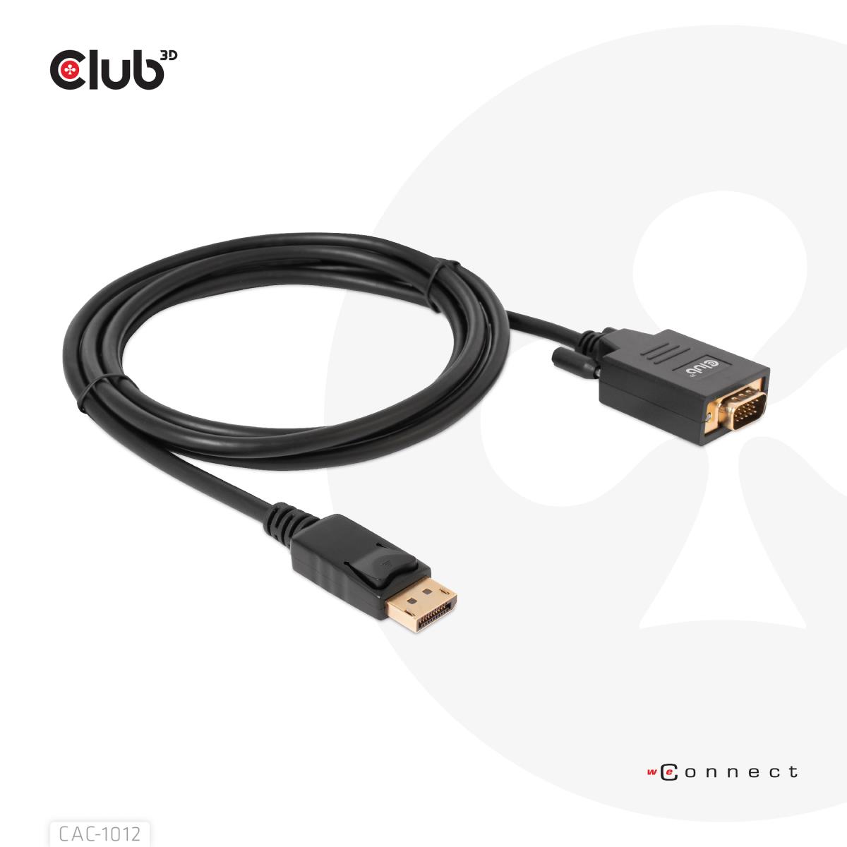 EU Product - Kabel DisplayPort> Vga St/St - Cable - Digital/Display/Video thumbnail
