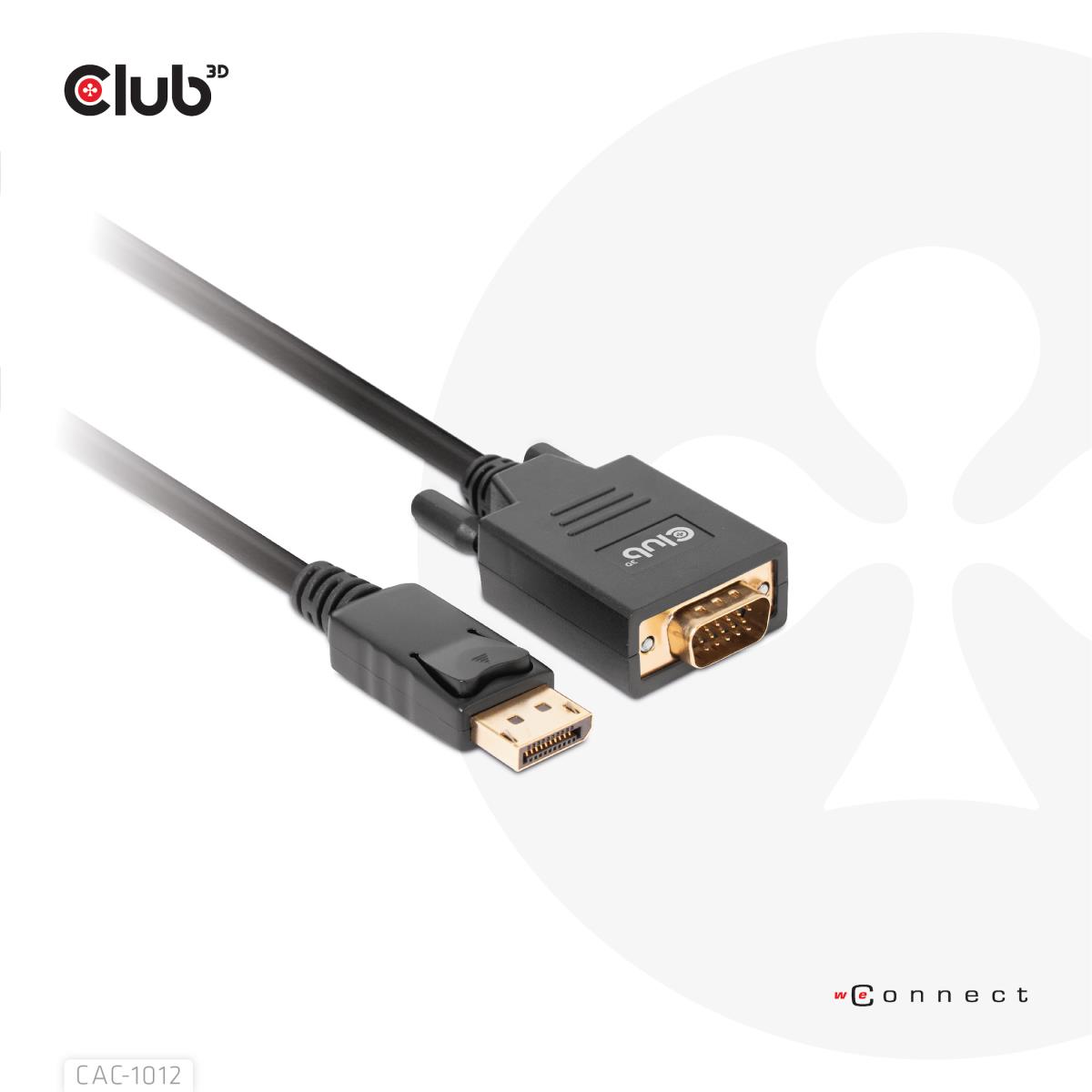 EU Product - Kabel DisplayPort> Vga St/St - Cable - Digital/Display/Video thumbnail