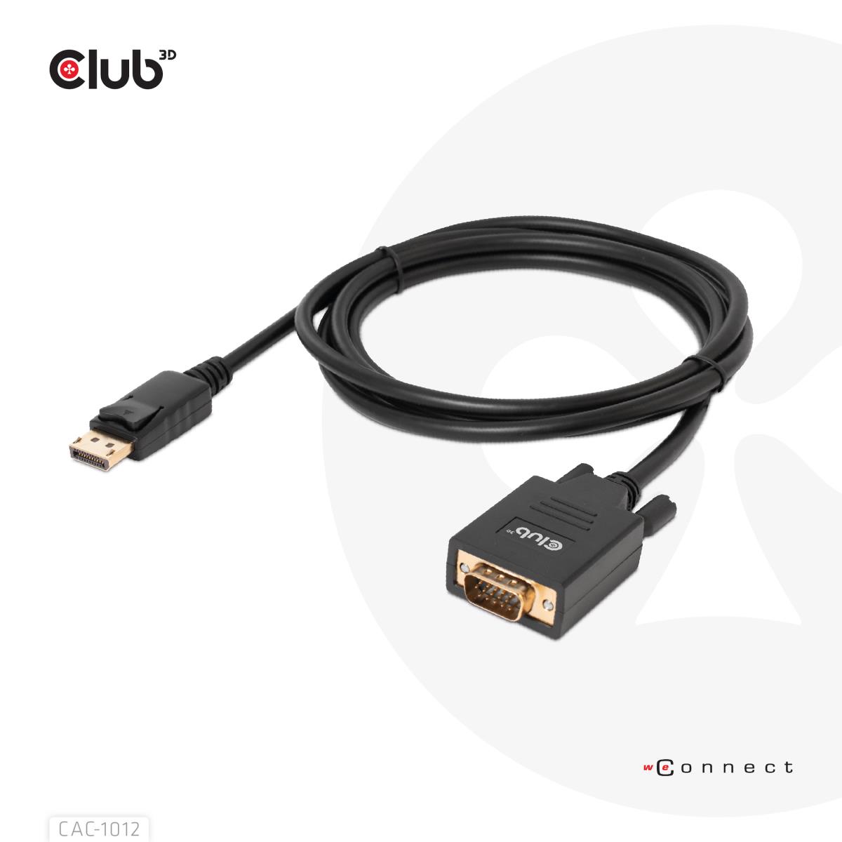 EU Product - Kabel DisplayPort> Vga St/St - Cable - Digital/Display/Video thumbnail