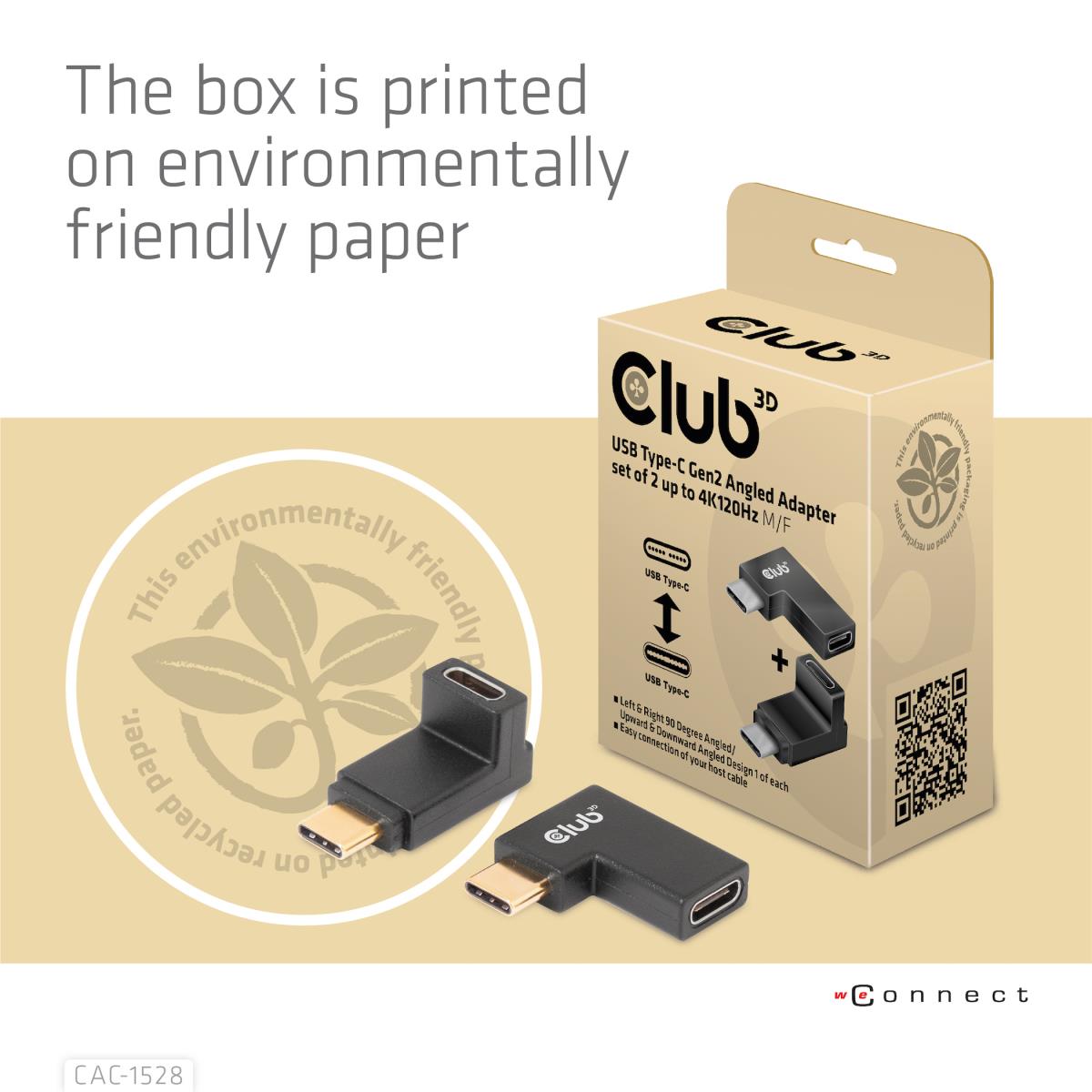 EU Product - Usb 3.2 Gen 1 Typ C - gewinkelte Adapter - Adapter - Digital thumbnail