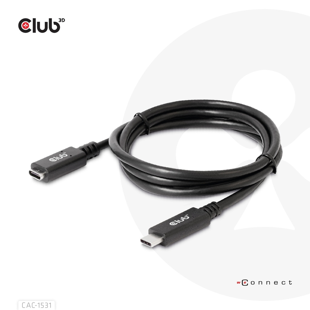 EU Product - CAC-1531 - Usb-Verlngerungskabel - Usb-C m bis W - 20 V - 3 A - 1 - Cable - Digital thumbnail