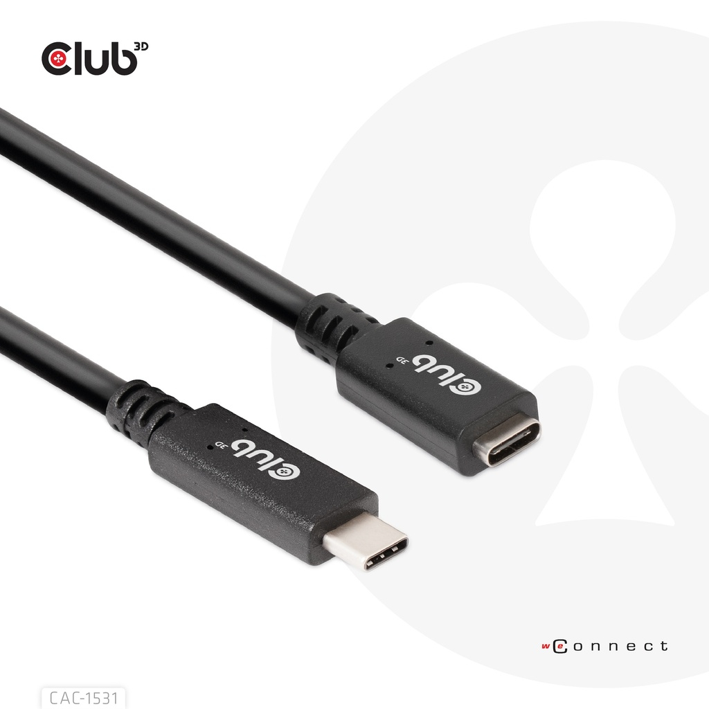 EU Product - CAC-1531 - Usb-Verlngerungskabel - Usb-C m bis W - 20 V - 3 A - 1 - Cable - Digital thumbnail