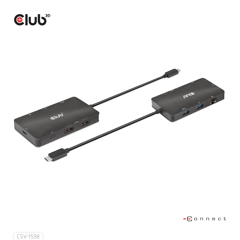 EU Product - Dockingstation - Usb Typ C Dual DisplayPort*schwarz* thumbnail