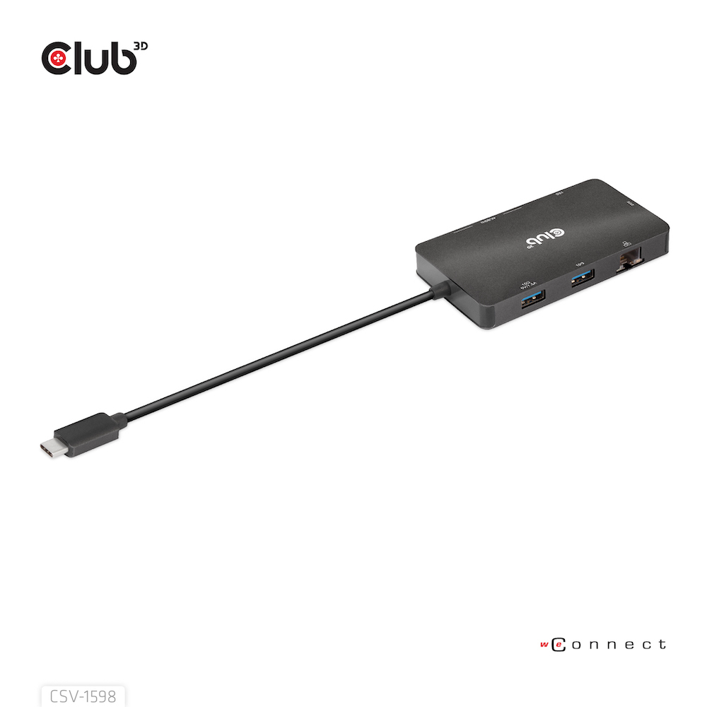 EU Product - Dockingstation - Usb Typ C Dual DisplayPort*schwarz* thumbnail